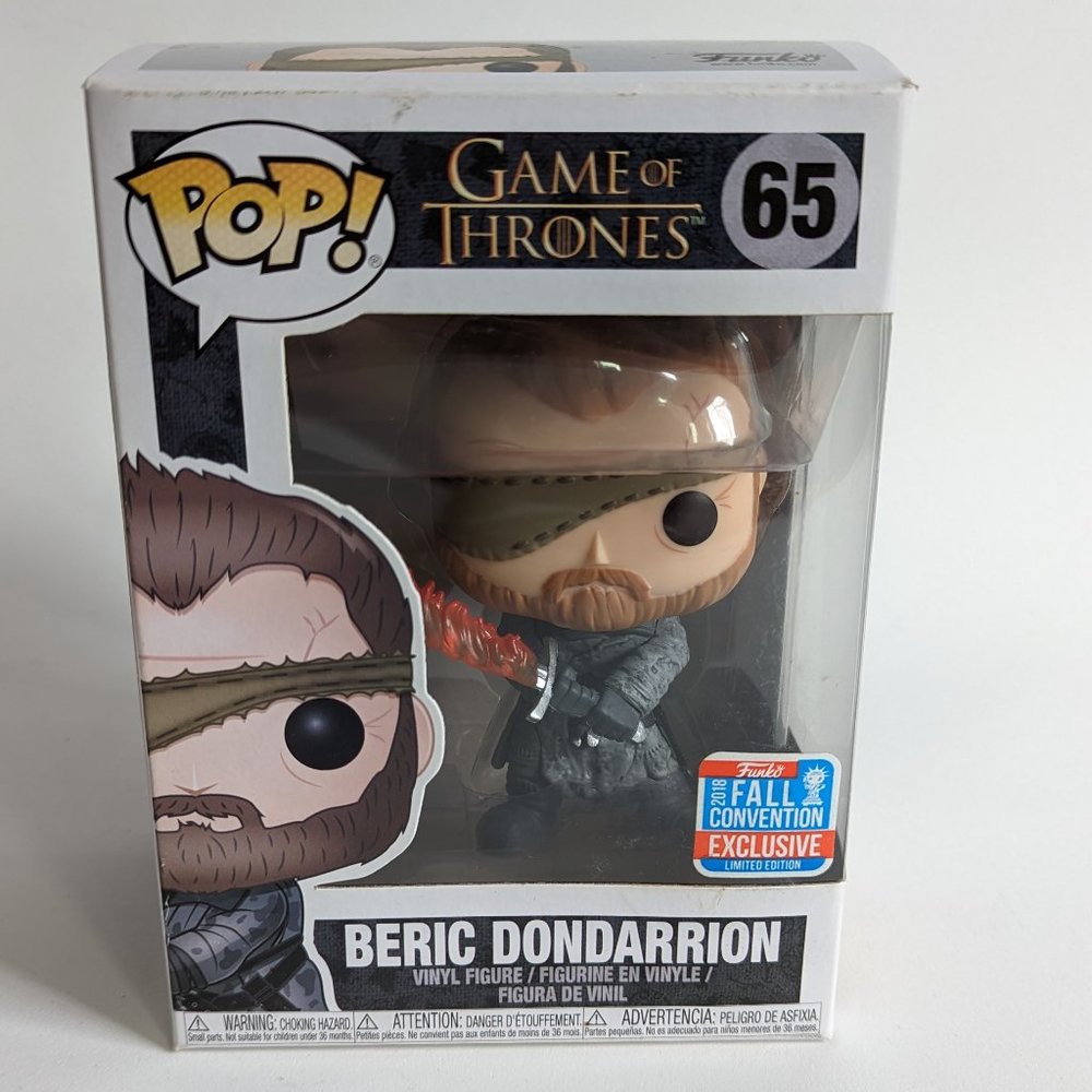 Funko Pop Game of Thrones Beric Dondarrion 65